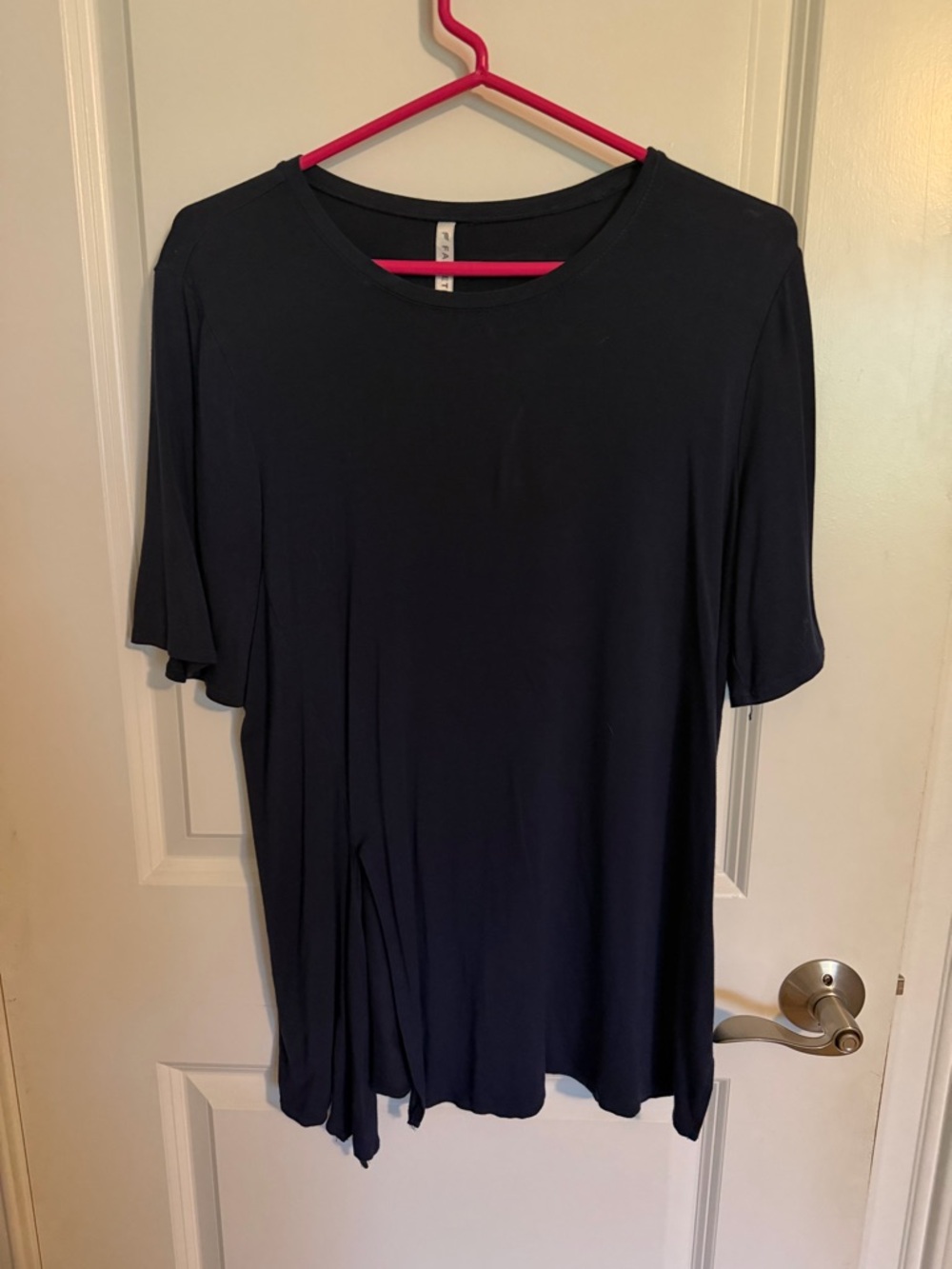 Fabletics Women's Navy Short-Sleeve Crew Tee